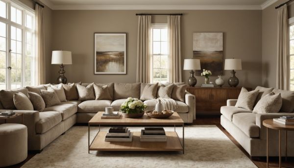 Pourquoi la couleur taupe s invite dans nos salons